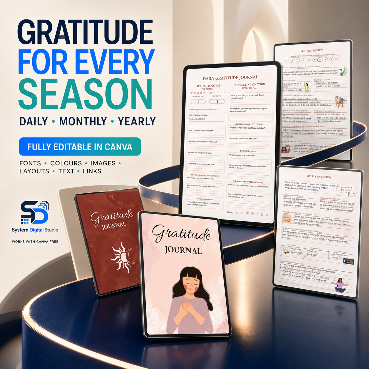 Spirituality Planner Bundle with Commercial Use