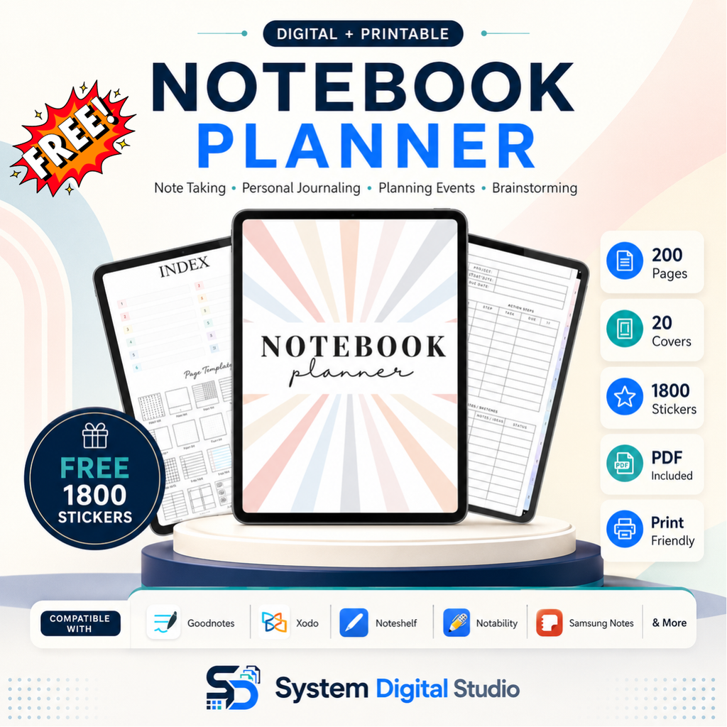 PLR Travel Planner Canva Template | Printable Travel Journal