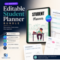 PLR Student Printable Planner | Editable Canva Template