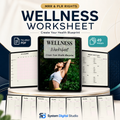 Wellness Worksheet | Fillable PDF & Printable Planner