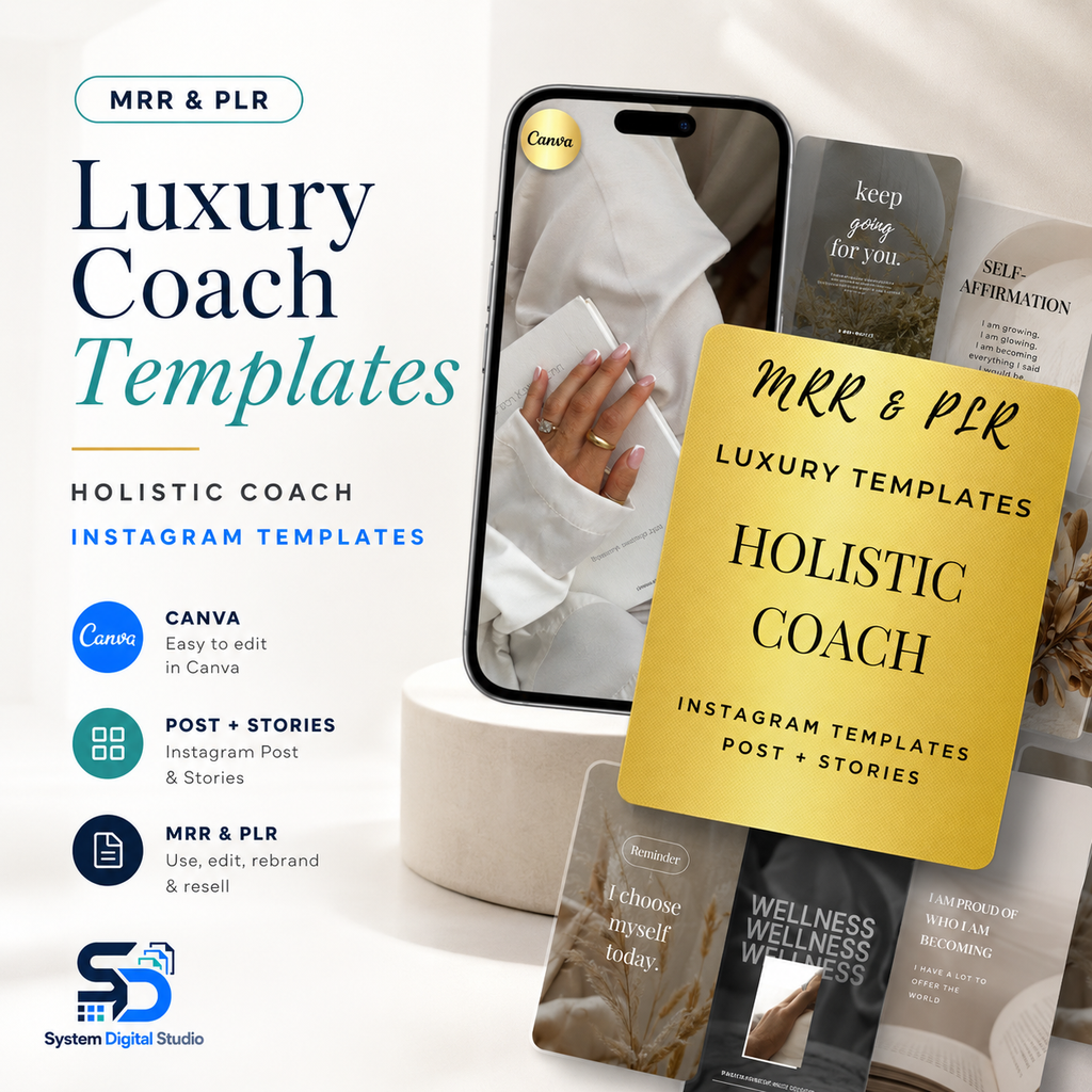 Holistic Coach Instagram Templates | Holistic Coach Posts