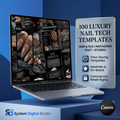 Nail Tech Canva Templates | Manicurist & Nail Artist Instagram Posts