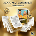 Mood Tracker & Emotion Journal | Printable Wellness Worksheet