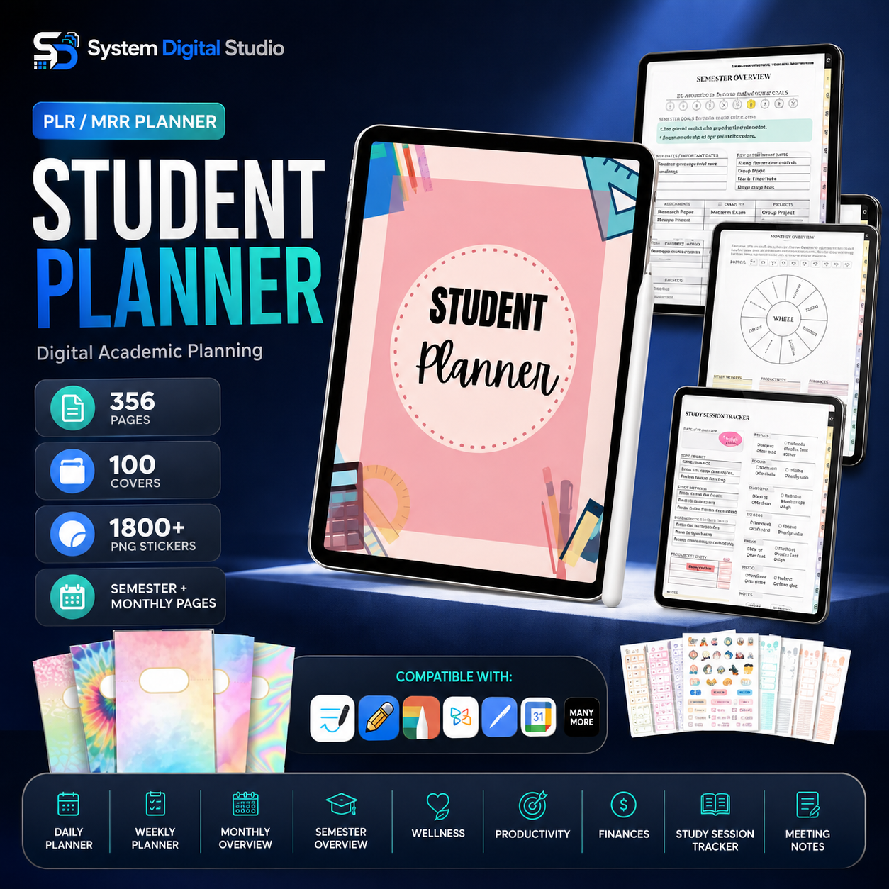 Student Planner with Master Resell Rights
