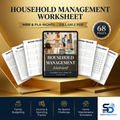 Household Planner & Home Management Binder | Printable Family Organizer