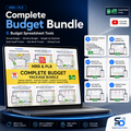 Smart Budget Spreadsheet Bundle with Master Resell Rights