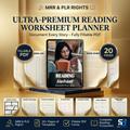 Reading Planner & Book Journal | Printable Reading Tracker