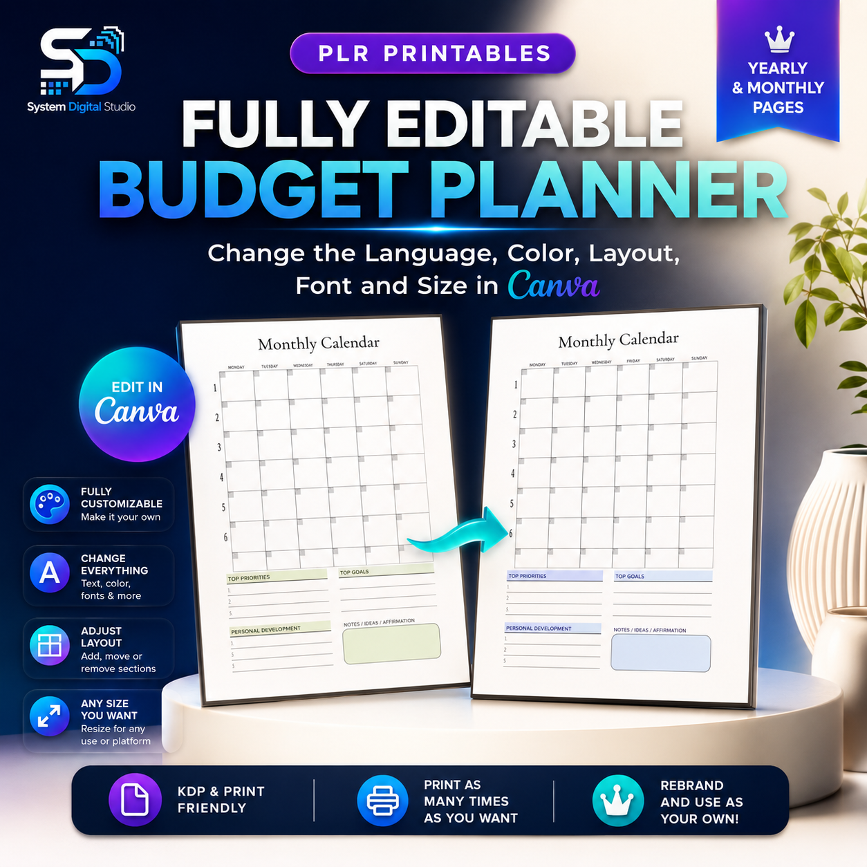 Printable Budget Planner