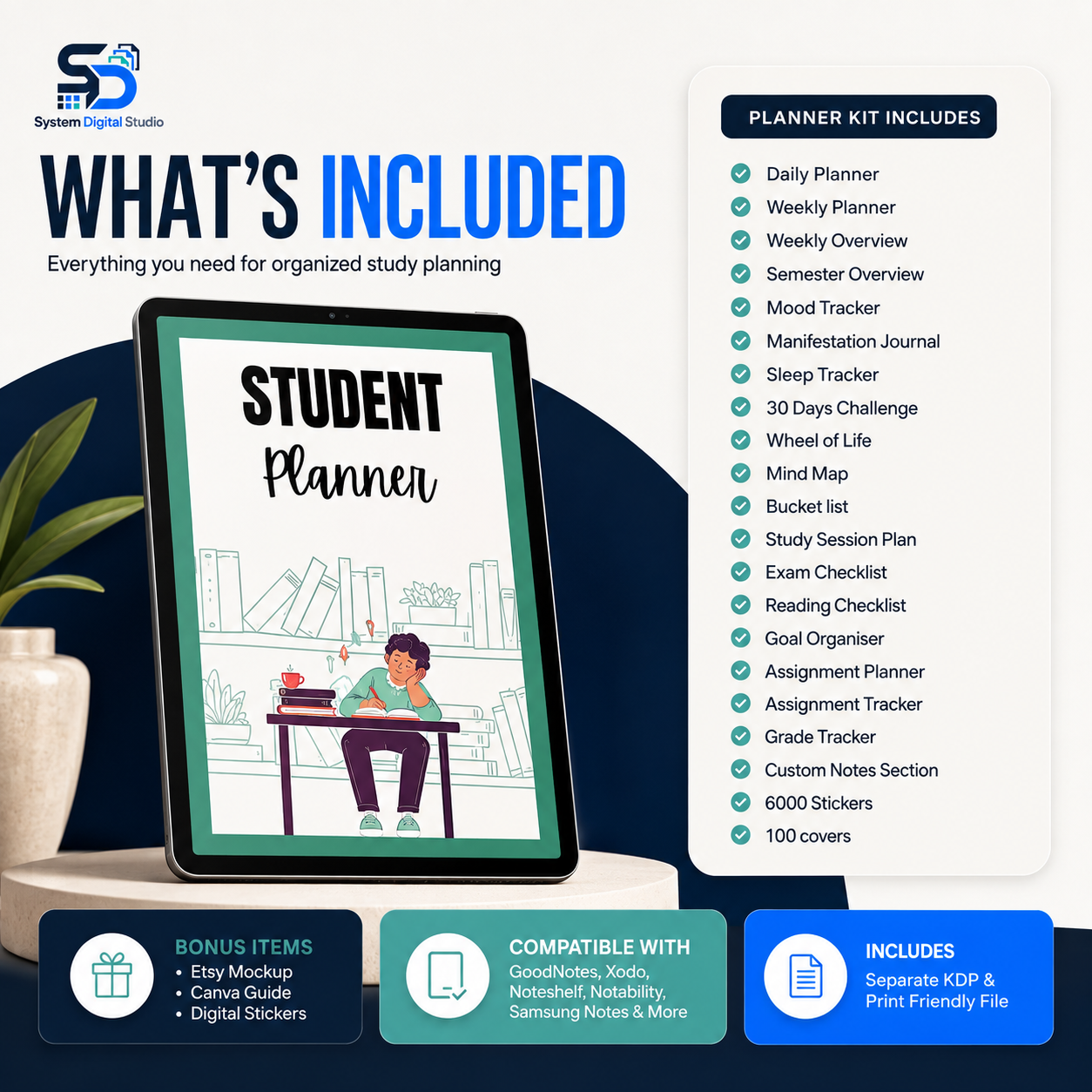 Student Planner with Master Resell Rights