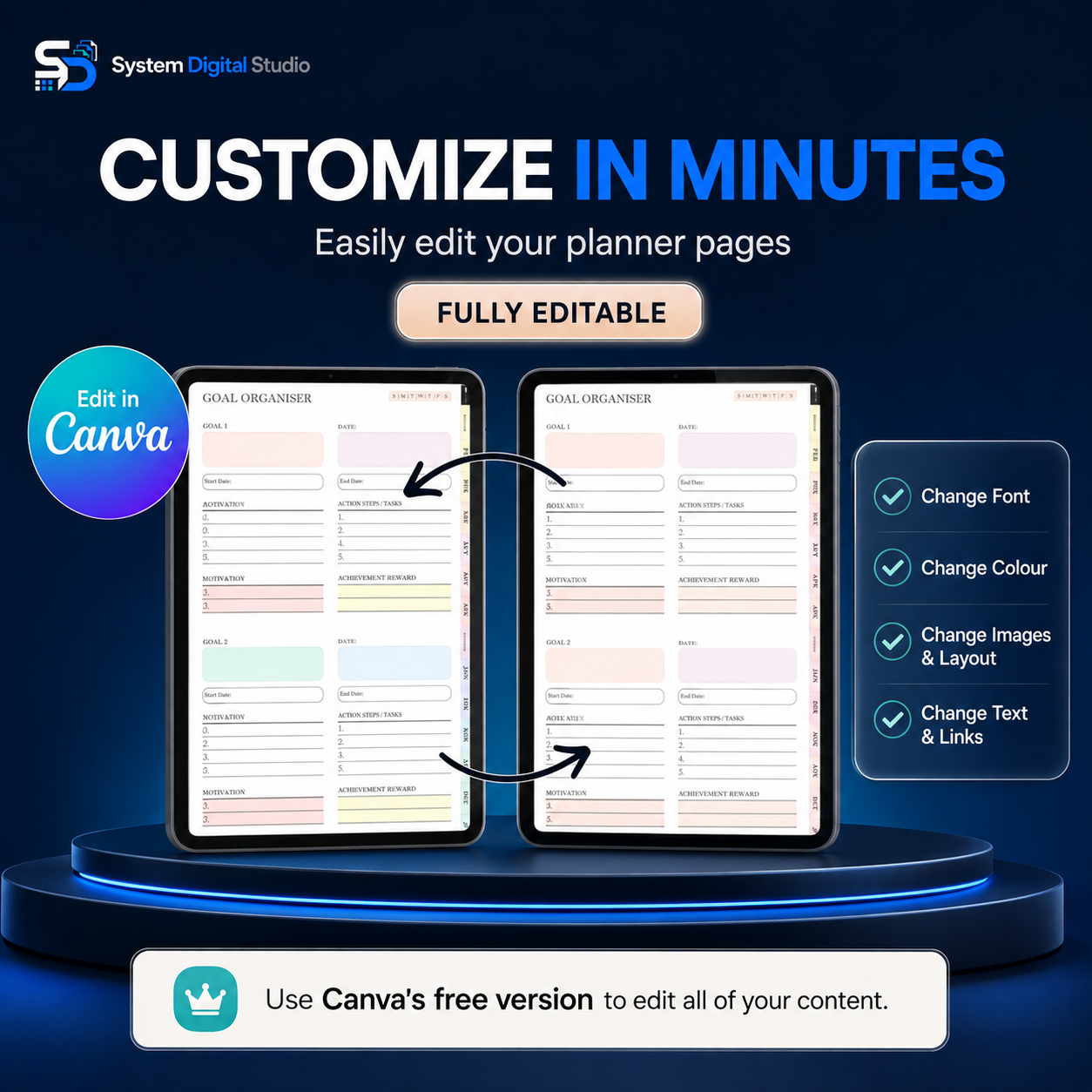 Student Planner with Master Resell Rights