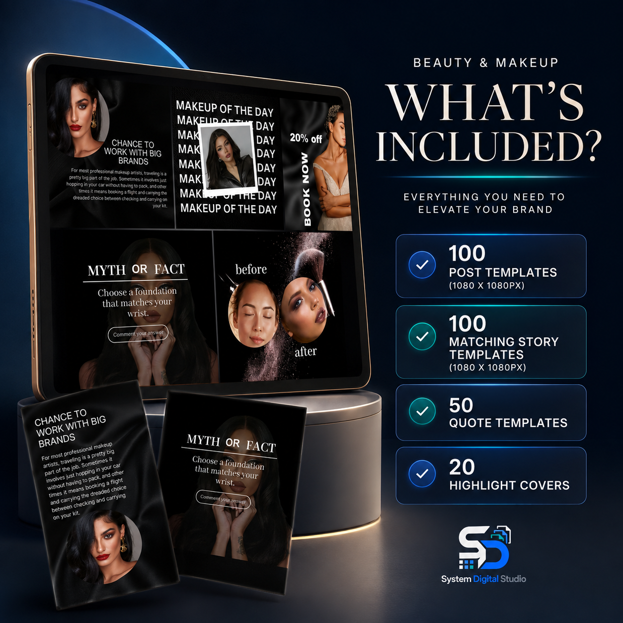 270 Lash Tech Templates | Lash Extension Instagram Templates