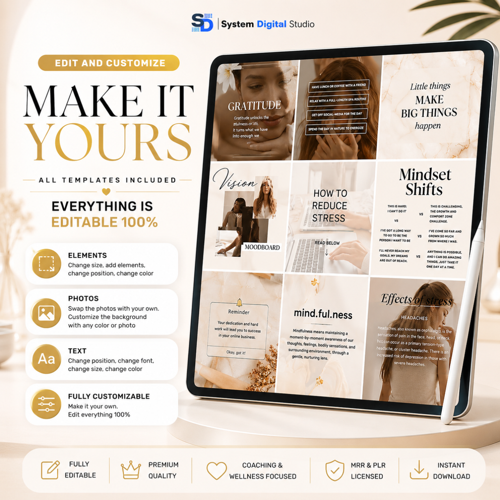 Holistic Coach Instagram Templates | Holistic Coach Posts