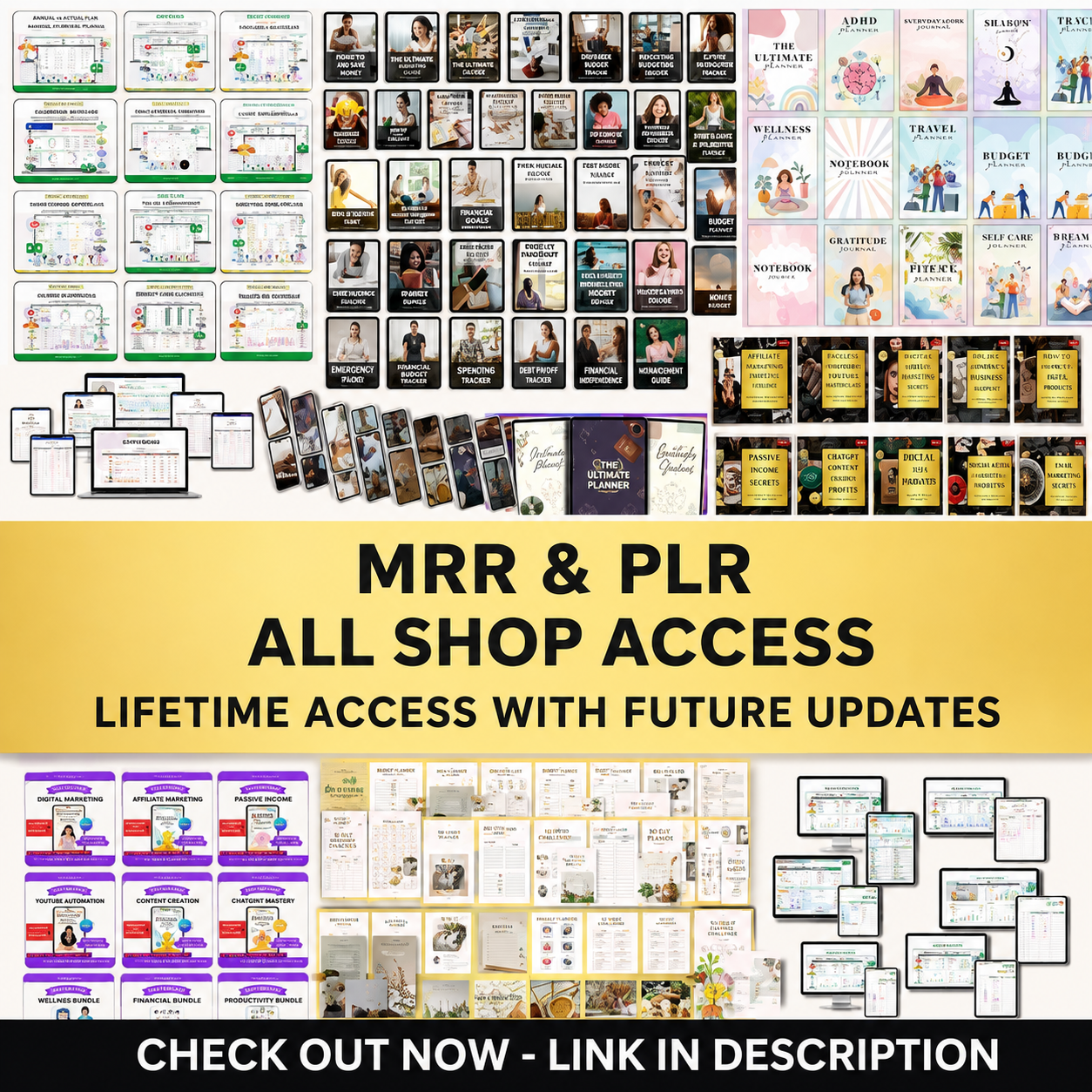 PLR Bestsellers Planner Bundle Pro
