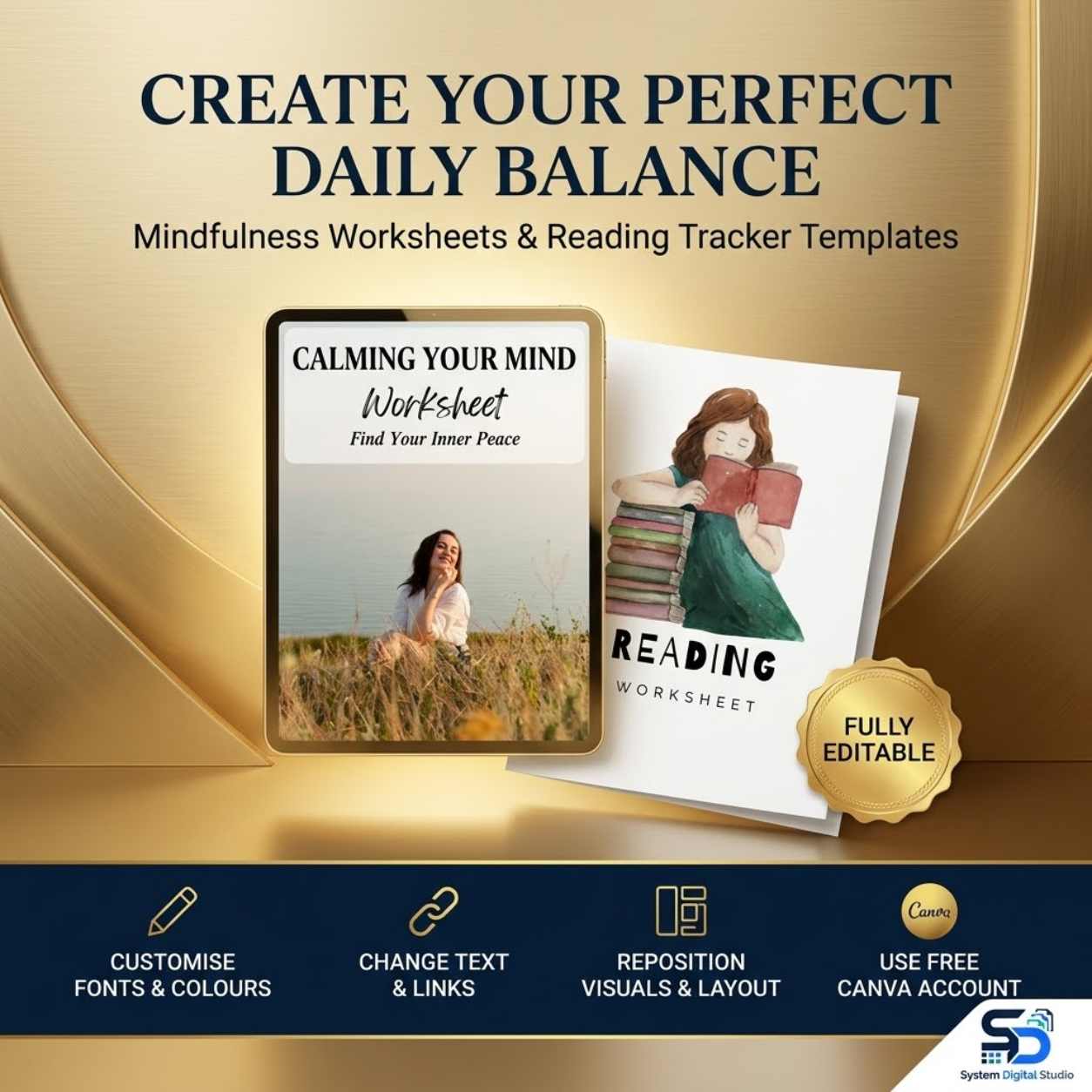Mindfulness & Stress Relief Worksheet | Printable Mindfulness Journal
