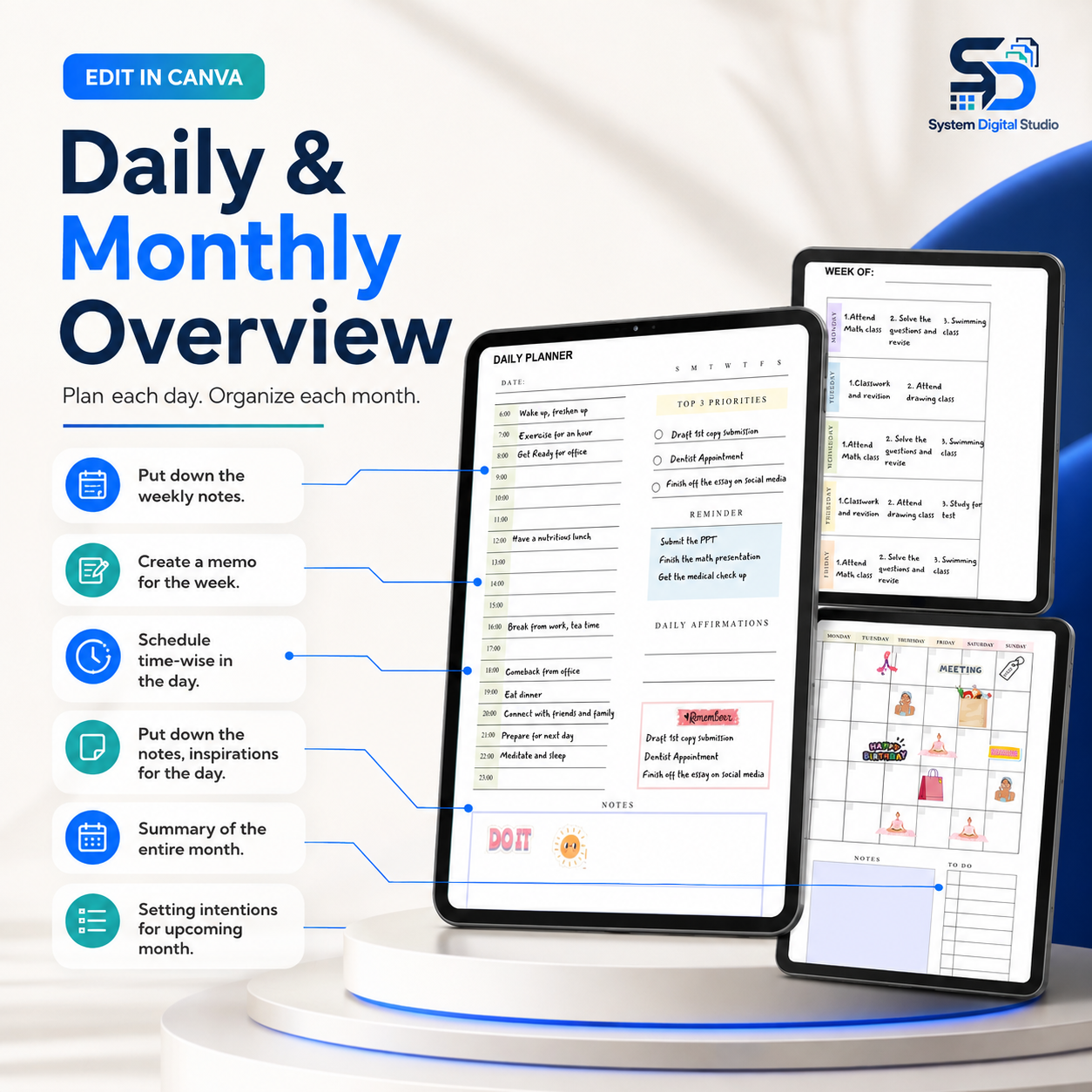 Lifestyle Digital Planner with PLR & Master Resell Rights