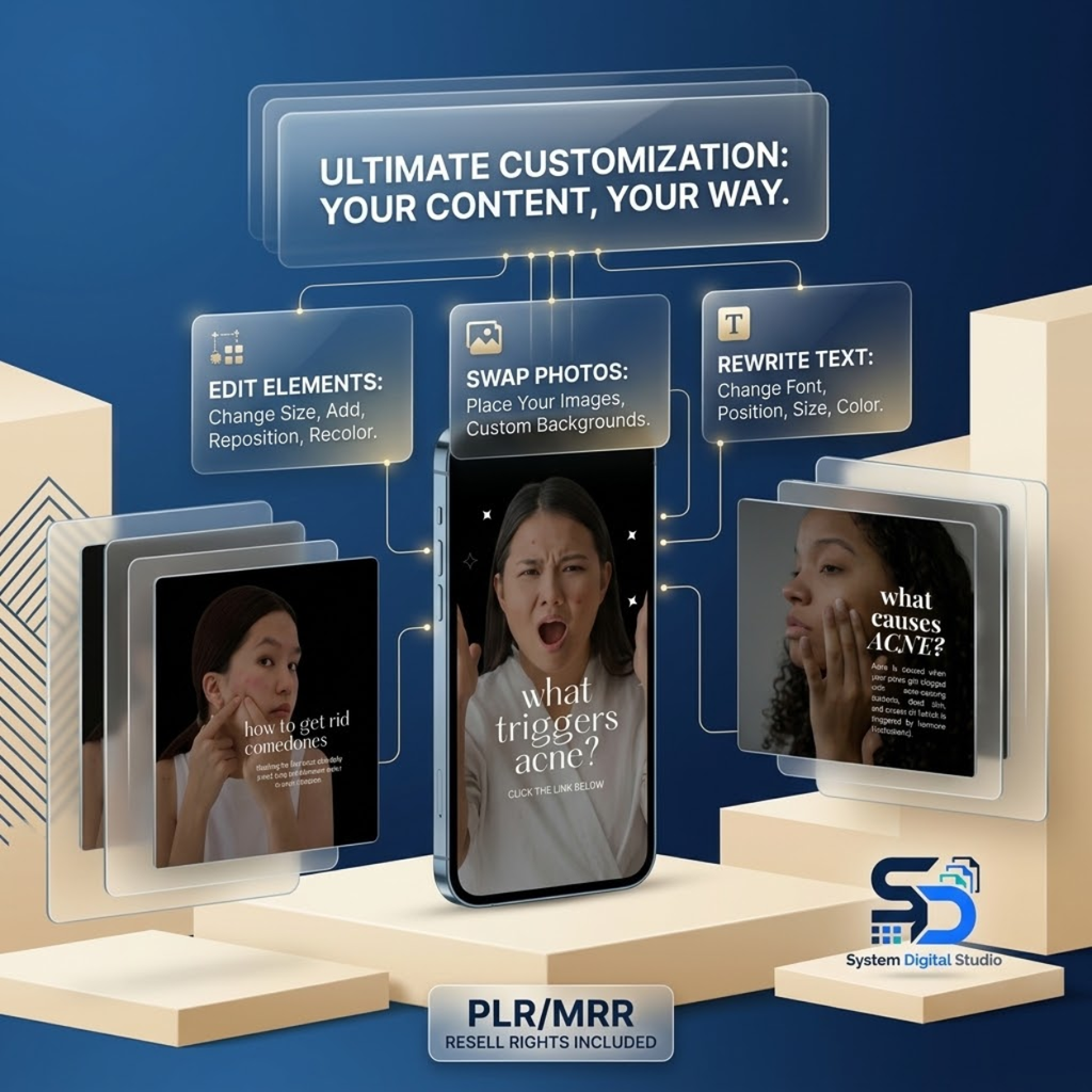 Skincare Social Media Templates | 180 Esthetician Canva Templates