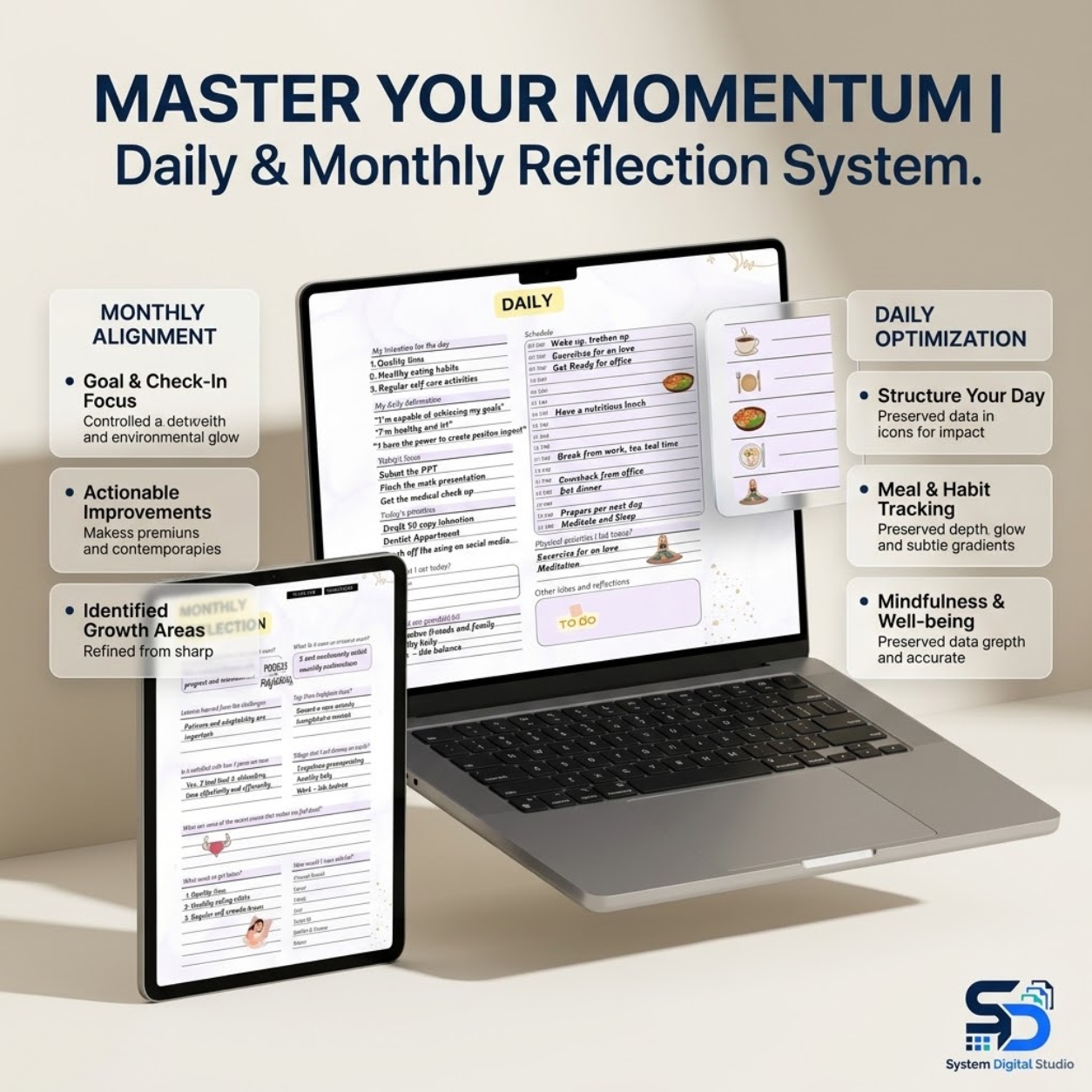 70-Page PLR Manifestation Planner | Law of Attraction Printable