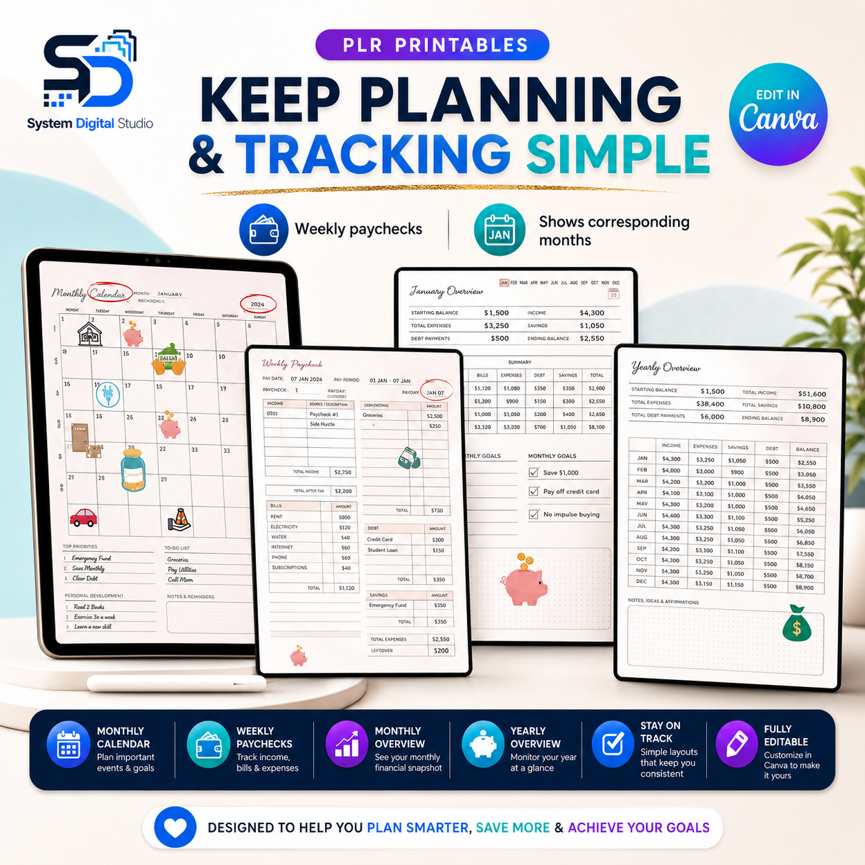 Printable Budget Planner