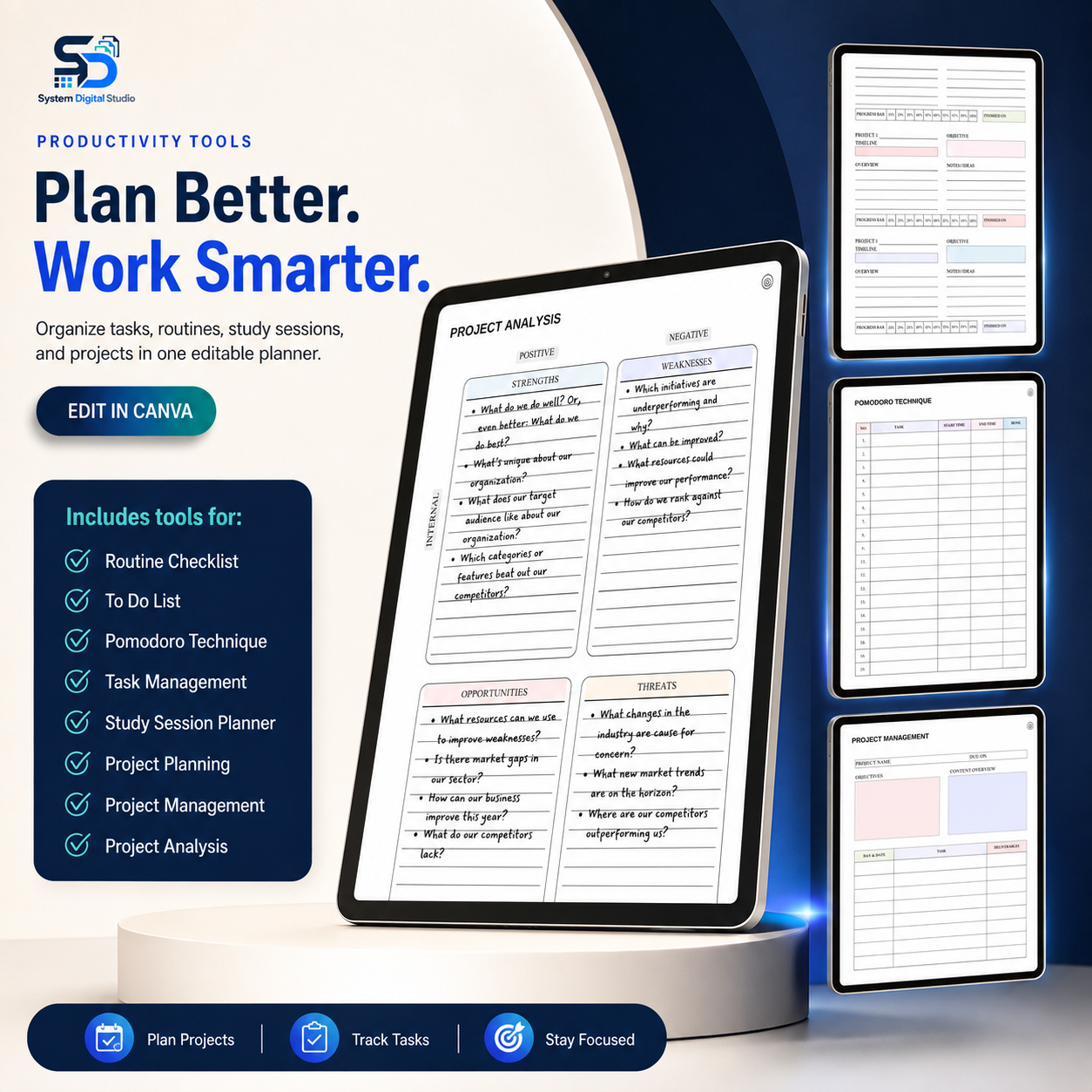 Productivity Planner with PLR & Master Resell Rights