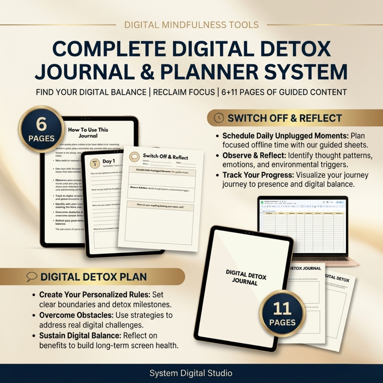 Switch Off Worksheet | Fillable PDF | Printable Planner