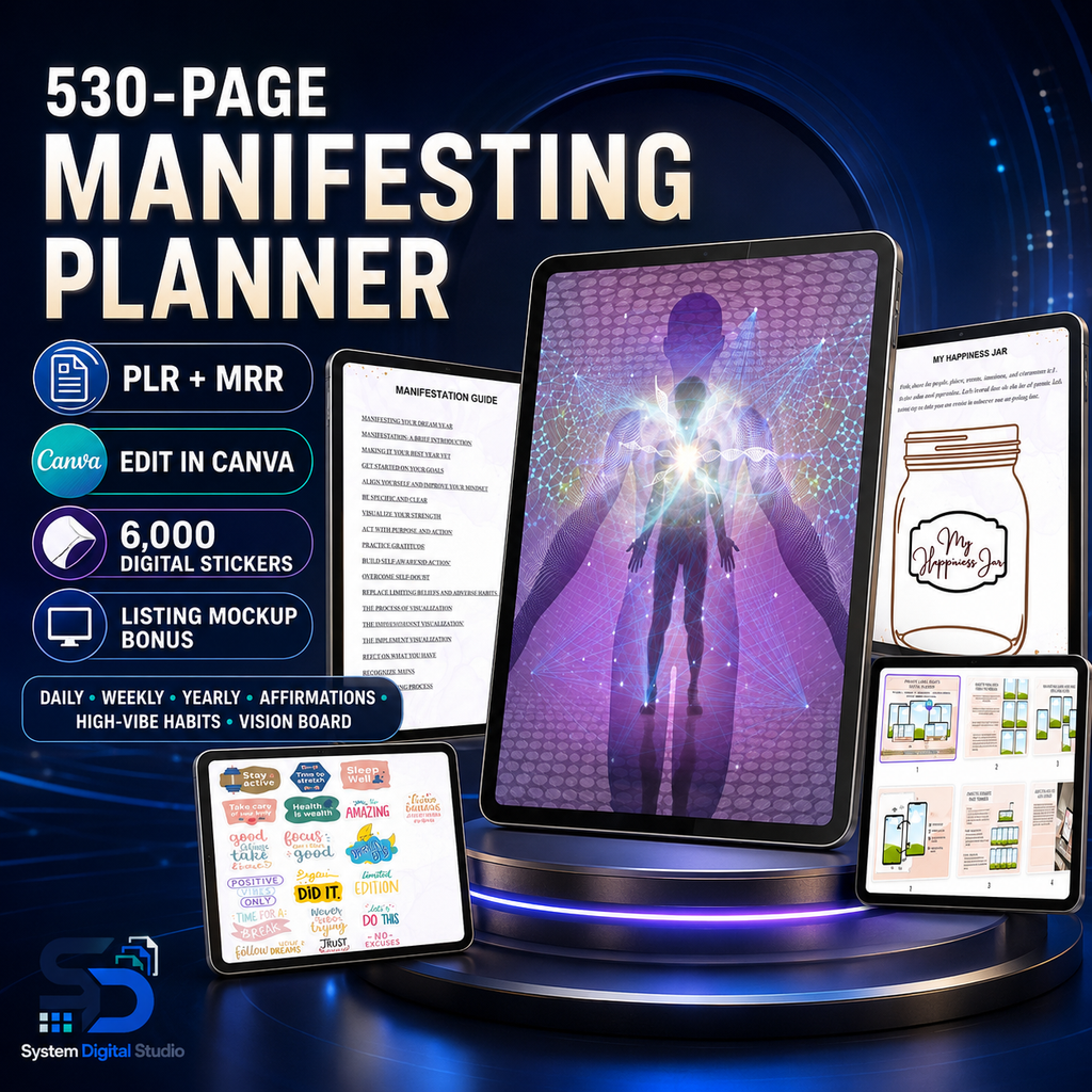 Spirituality Planner Bundle with Commercial Use