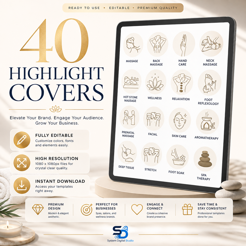 Massage Templates | Massage Therapy Social Media Templates