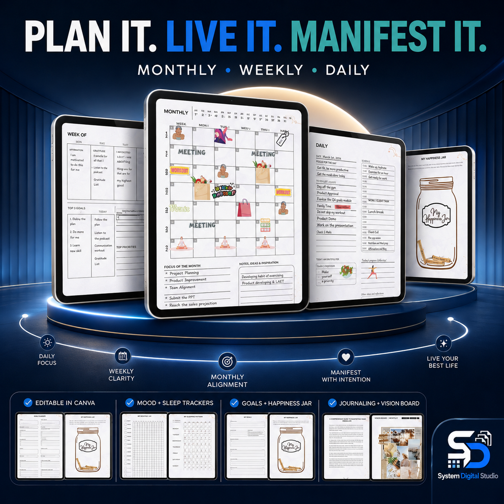 Spirituality Planner Bundle with Commercial Use