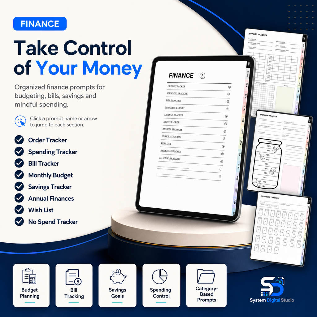 PLR Printable ADHD Planner | Editable Canva Template