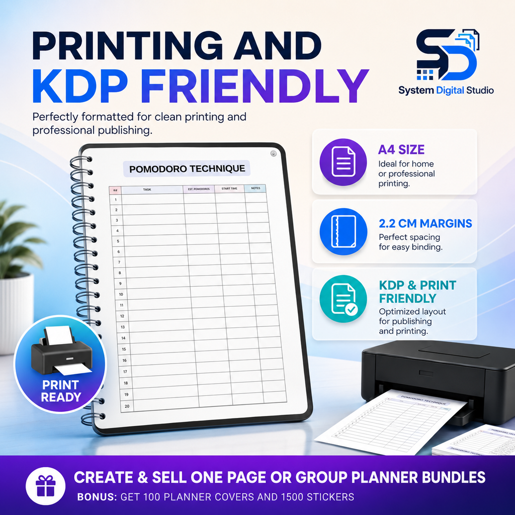PLR Printable Productivity Planner