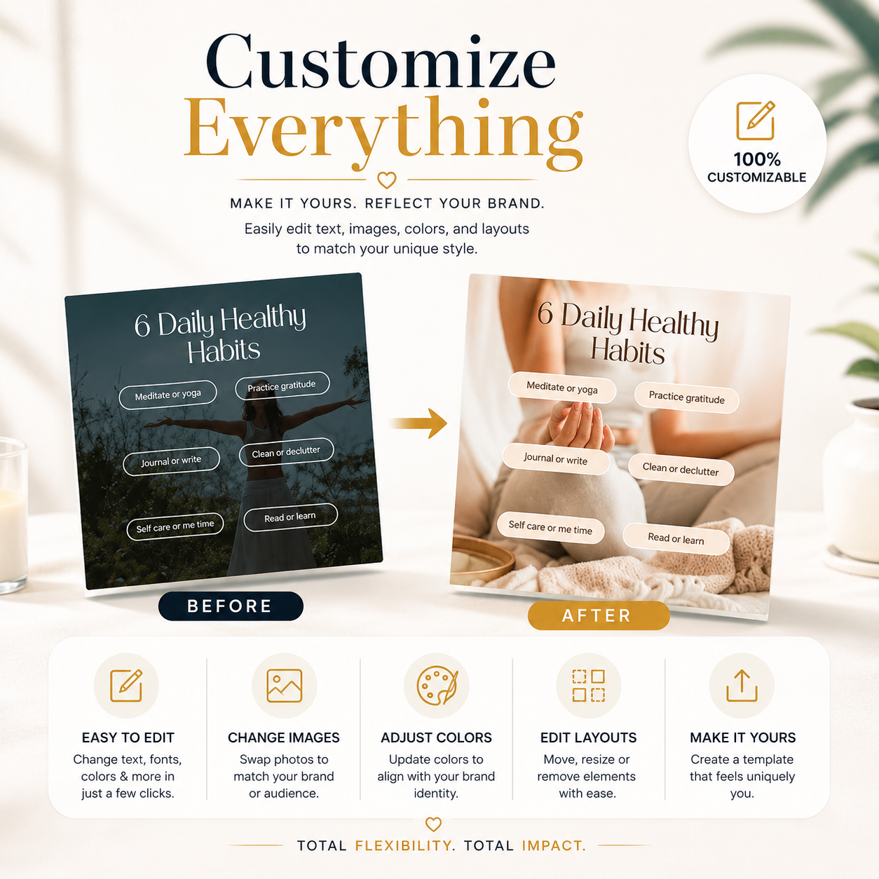 Holistic Coach Instagram Templates | Holistic Coach Posts