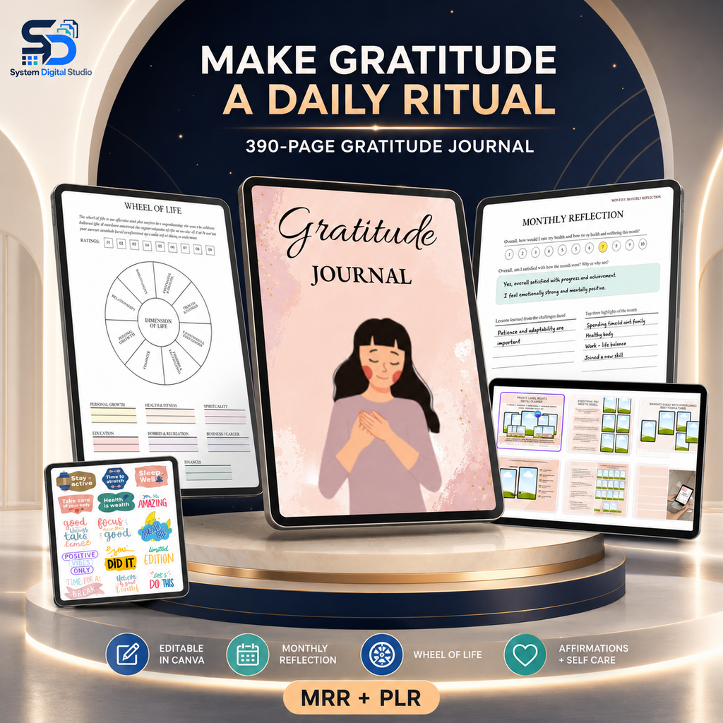 Spirituality Planner Bundle with Commercial Use