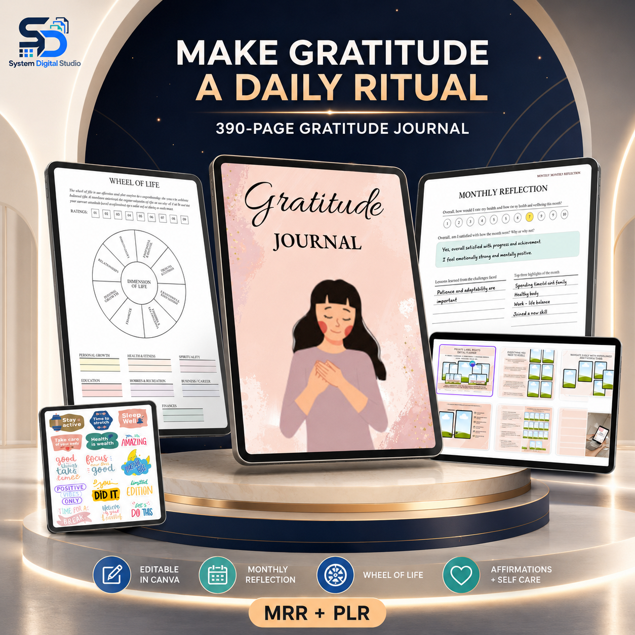 Spirituality Planner Bundle with Commercial Use