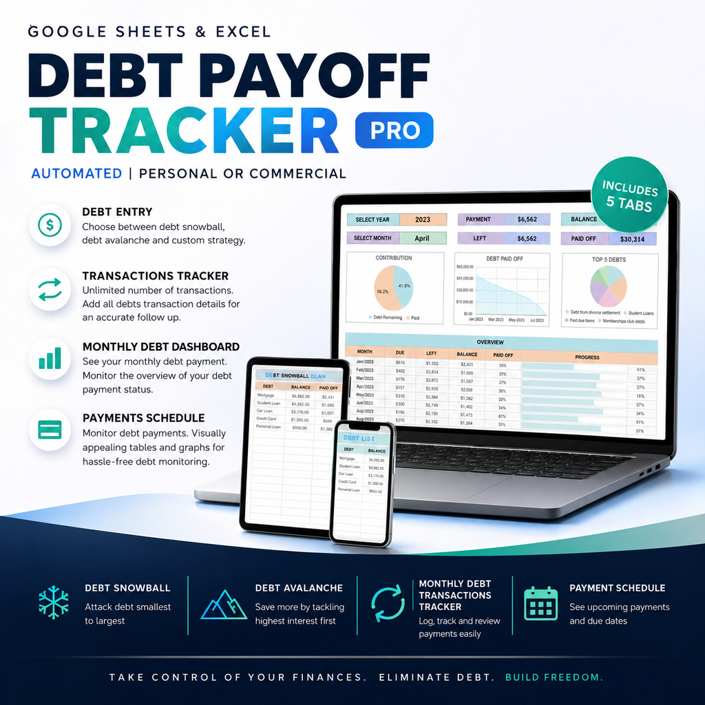 Budget Spreadsheet Bundle with PLR & MRR