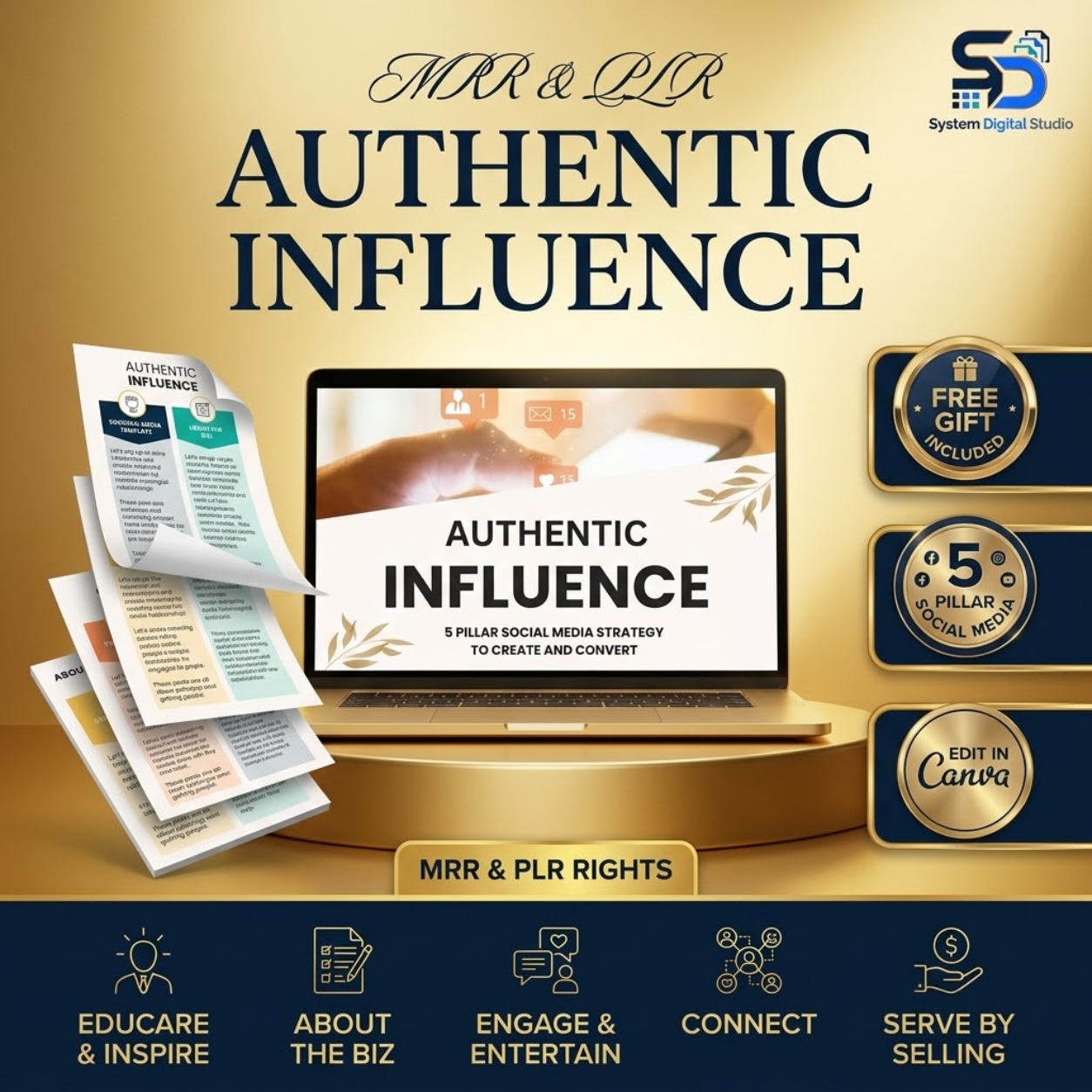 Personal Branding & Influence Guide | PLR MRR Ebook