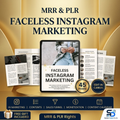 Faceless Instagram Marketing Guide | Editable PLR MRR Ebook