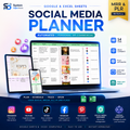 Social Media Content Planner Spreadsheet | Google Sheets